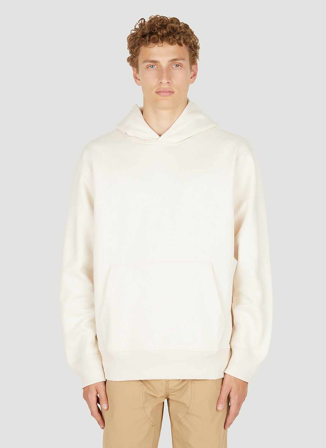 adidas Wonwhi Hooded Sweatshirt in Beige LN CC