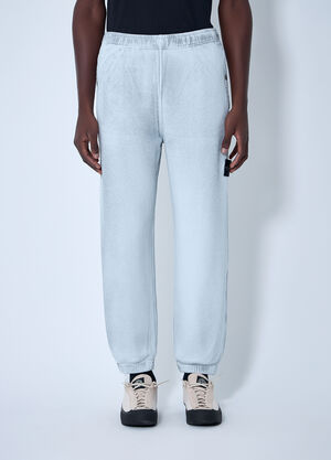 Stone Island Logo Patch Track Pants Blue sto0164019