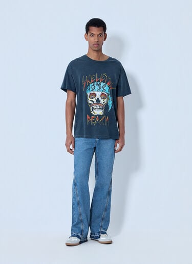 Gallery Dept. Graphic Skull T-Shirt Grey gdp0164002