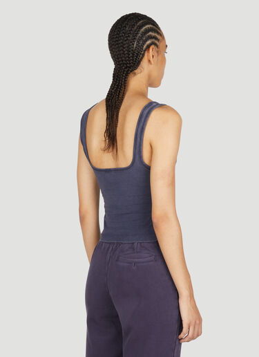 Square Neck Cropped Tank Top Entire Studios Square Neck Cropped Tank Top Navy ent0253018