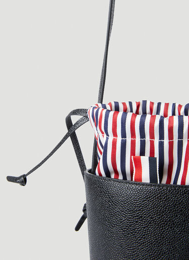 Thom Browne Bucket Mini Shoulder Bag Black thb0249005