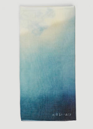 Acne Studios Breeze Flower Scarf Grey acn0158026