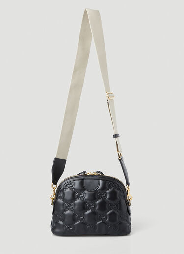 Gucci GG Matelassé Dome Shoulder Bag Black guc0250143