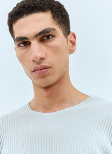 Homme Plissé Issey Miyake Pleated Long-Sleeve Top Grey hmp0158006