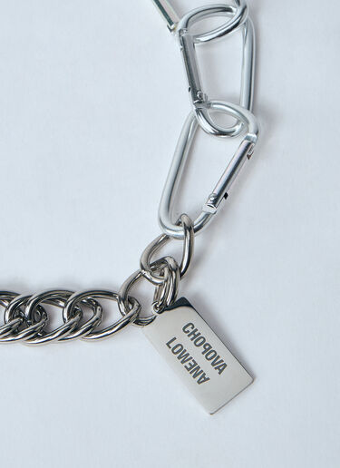 Chopova Lowena Where's My Skirt Chain Necklace Silver cho0260015