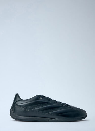 Y-3 MERCEDES Leather Low-Top Sneakers Black yyy0364065