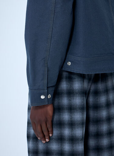 Stüssy Zip-Front Cotton Jacket Blue sts0164003