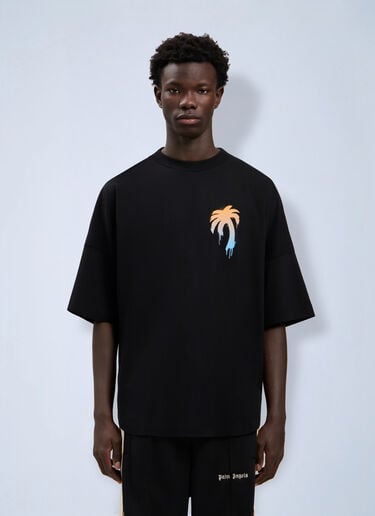 Palm Angels I Love Pa Over T-Shirt Black pma0164101