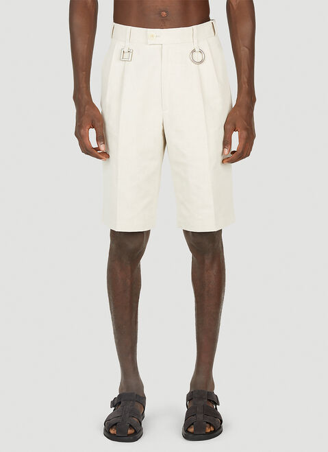 Jacquemus Le Short Rond Carre ショーツ ブラック jac0151036