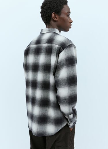 Stüssy Bay Check Overshirt Grey sts0152051