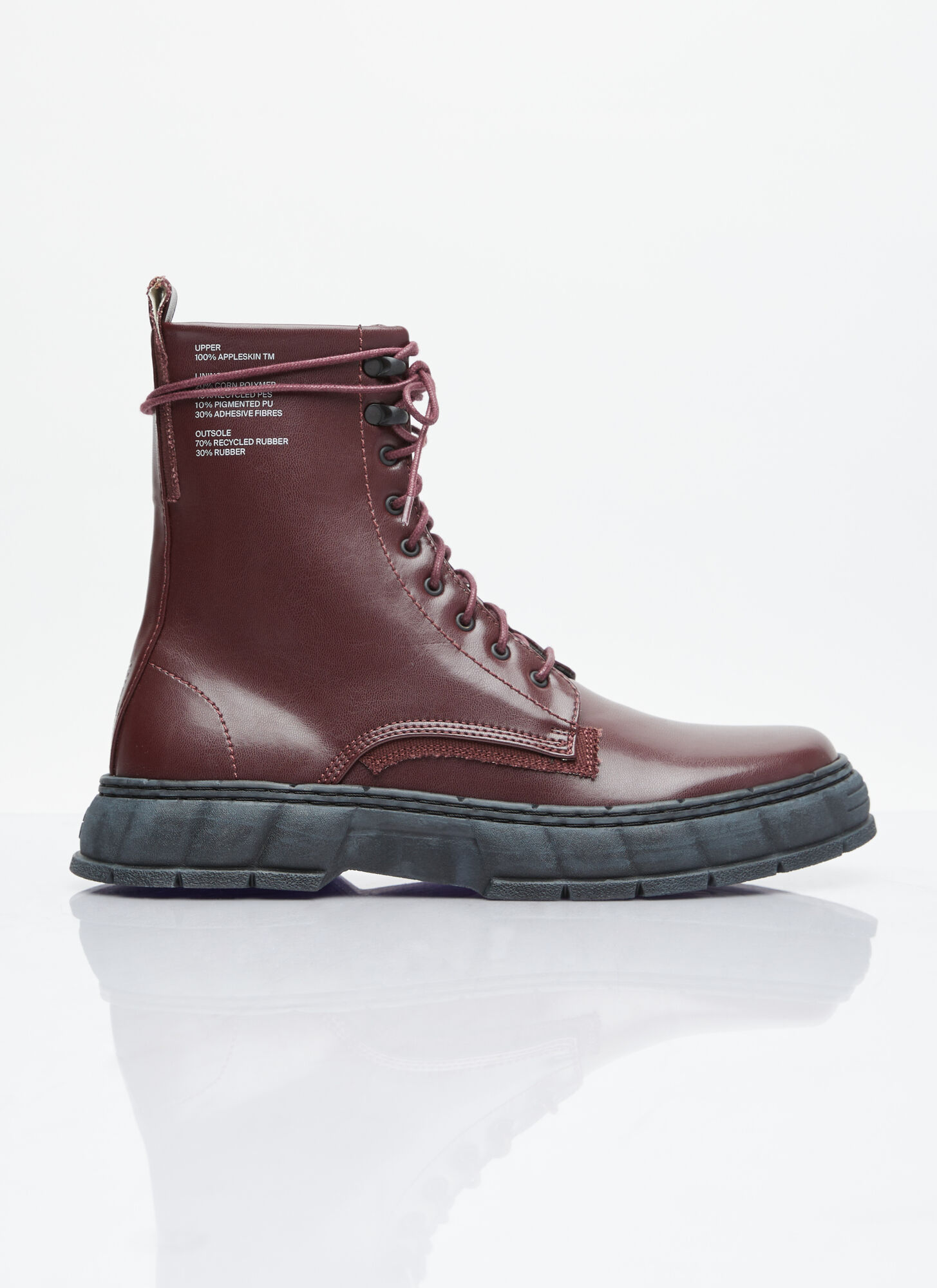 Viron Boot In Burgundy