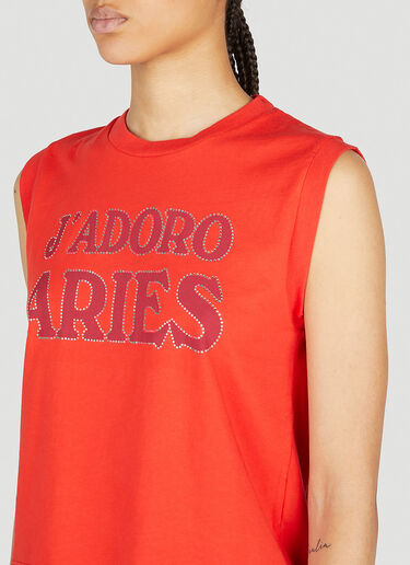 Aries J'adoro Aries 디아만테 슈렁큰 탑 레드 ari0252002