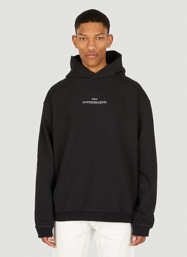 Maison Margiela Upside Down Logo Sweatshirt Black mla0148070