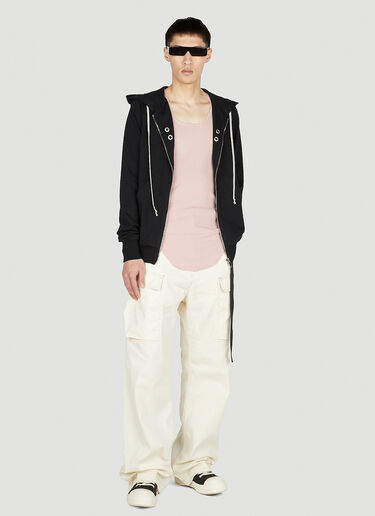 Rick Owens DRKSHDW Jason S Hooded Sweatshirt Black drk0152012