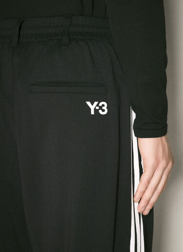 Y-3 三条纹运动长裤  黑色 yyy0158002