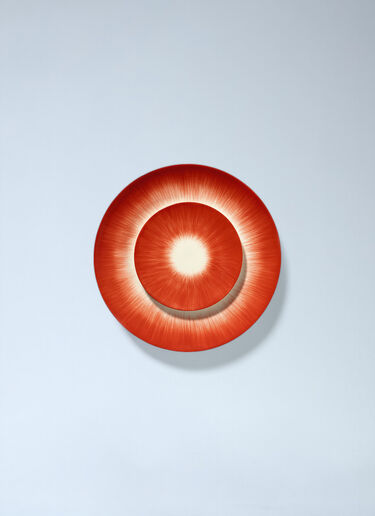 Serax x Ann Demeulemeester Set Of Two Dé Dessert Plates Red wps0691774