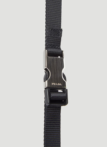 Prada Re-Nylon 挂绳袖珍包 黑 pra0245070