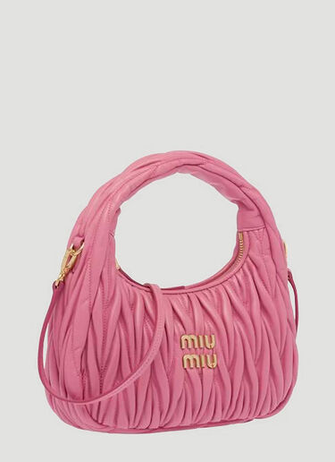 Begonia Shoulder Bag Miu Miu Begonia Shoulder Bag Pink miu0252035