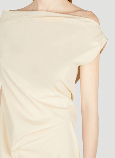 The Row Bamaris Dress Cream row0251013