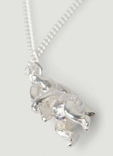 Georgia Kemball Long Eared Goblin Necklace Silver gkb0248001
