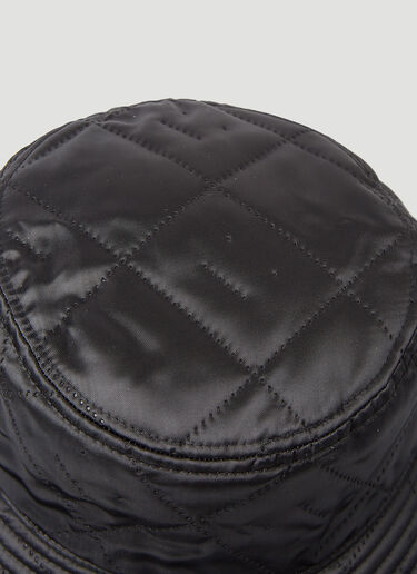 Acne Studios Logo Bucket Hat  Black acn0245027