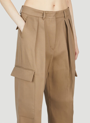 Sportmax Barnaba Folded Pleat Pants Beige spx0253004