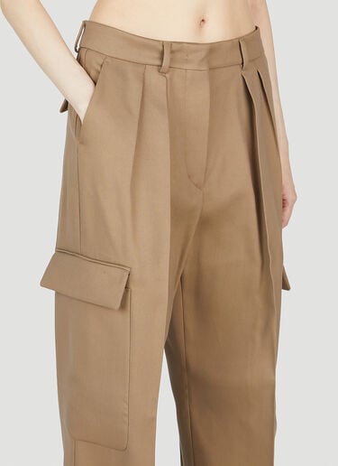 Barnaba Folded Pleat Pants Sportmax Barnaba Folded Pleat Pants Beige spx0253004