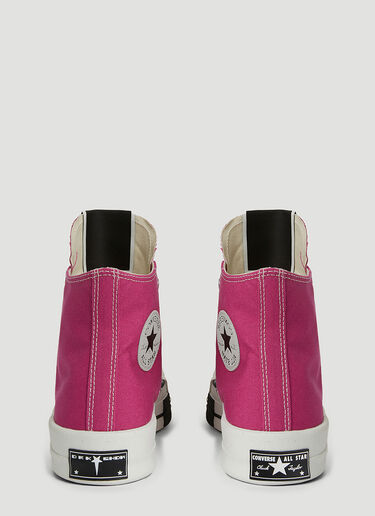 Rick Owens DRKSHDW x Converse Turbodrk 하이탑 스니커즈 핑크 dsc0352002