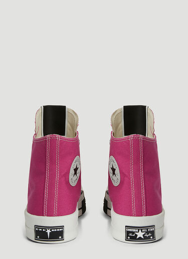 Rick Owens DRKSHDW x Converse Turbodrk High Top Sneakers Pink dsc0352002