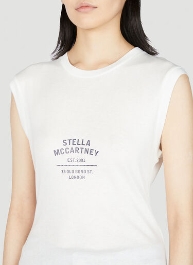 Stella McCartney 올드 본드 스트리트 탱크탑 화이트 stm0251010