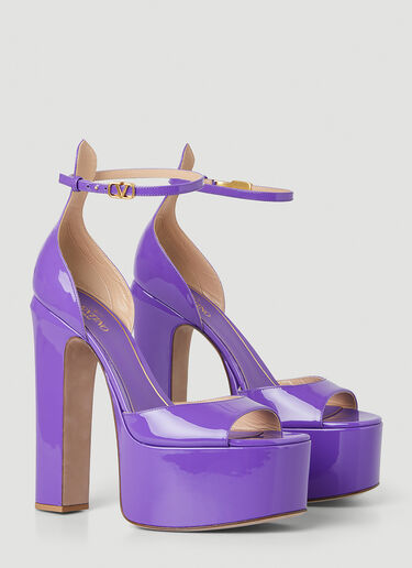 Valentino Platform High Heels Purple val0249021