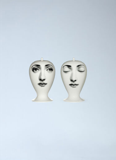 Fornasetti Buonanotte Vase White wps0691816