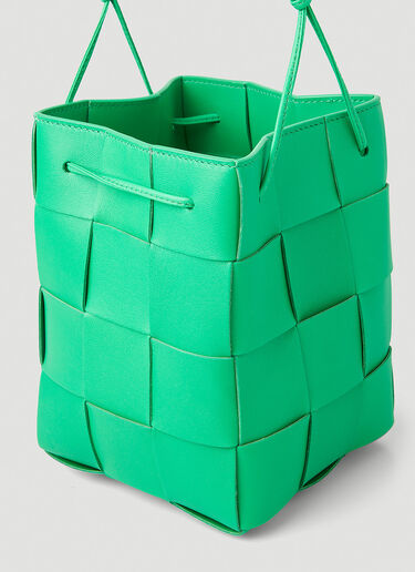 Intreccio Bucket Mini Shoulder Bag Bottega Veneta Intreccio Bucket Mini Shoulder Bag Green bov0248090