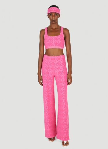 Moon Sponge Pants Marine Serre Moon Sponge Pants Pink mrs0252012