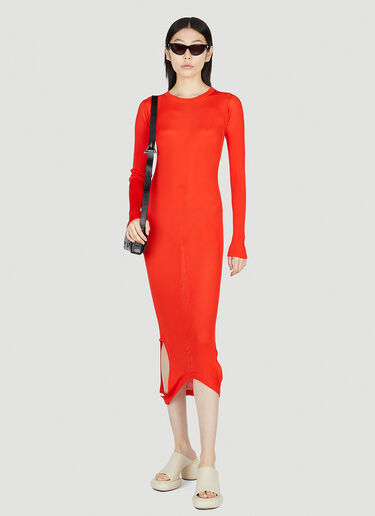 Marni Sweater Dress Red mni0252010