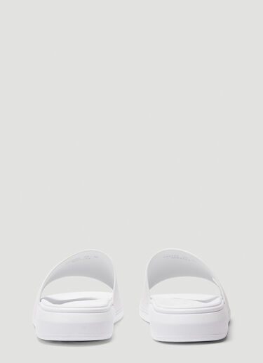 Alexander McQueen Hybrid 签名款拖鞋 白 amq0245086