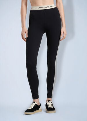 Palm Angels Logo Cb Active Leggings Black pma0266229