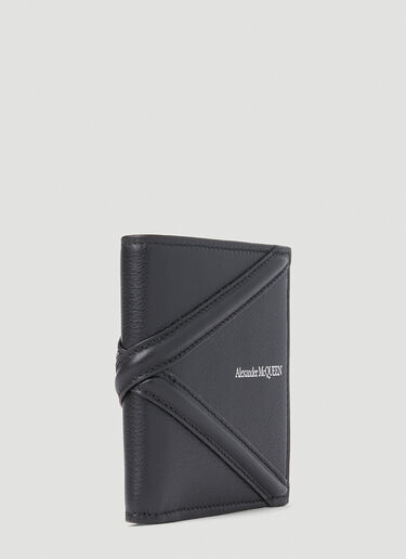 Alexander McQueen Bifold Logo Wallet Black amq0151103