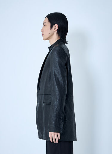 Rick Owens Concordian Single-Breasted Jacket Black ric0163022