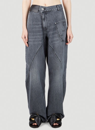 JW Anderson 扭缝工装牛仔裤 灰色 jwa0251017