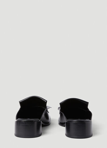 Raf Simons Brogue Mules Black raf0152014