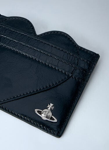 LN-CC® - Vivienne Westwood: Heart Card Holder - Black Vivienne Westwood Heart Card Holder Black vvw0266024