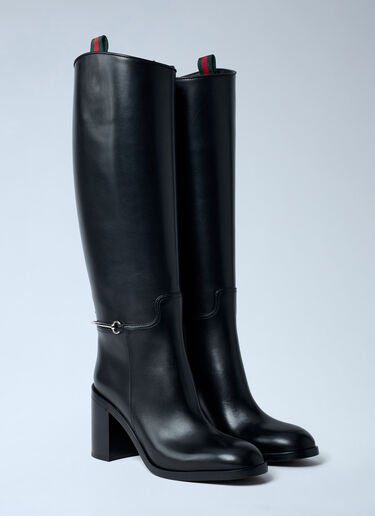 Slim Clamp Boots Gucci Slim Clamp Boots Black guc0261059