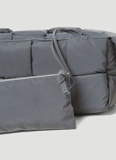 Bottega Veneta Cassette Tech 斜挎包 银色 bov0149032