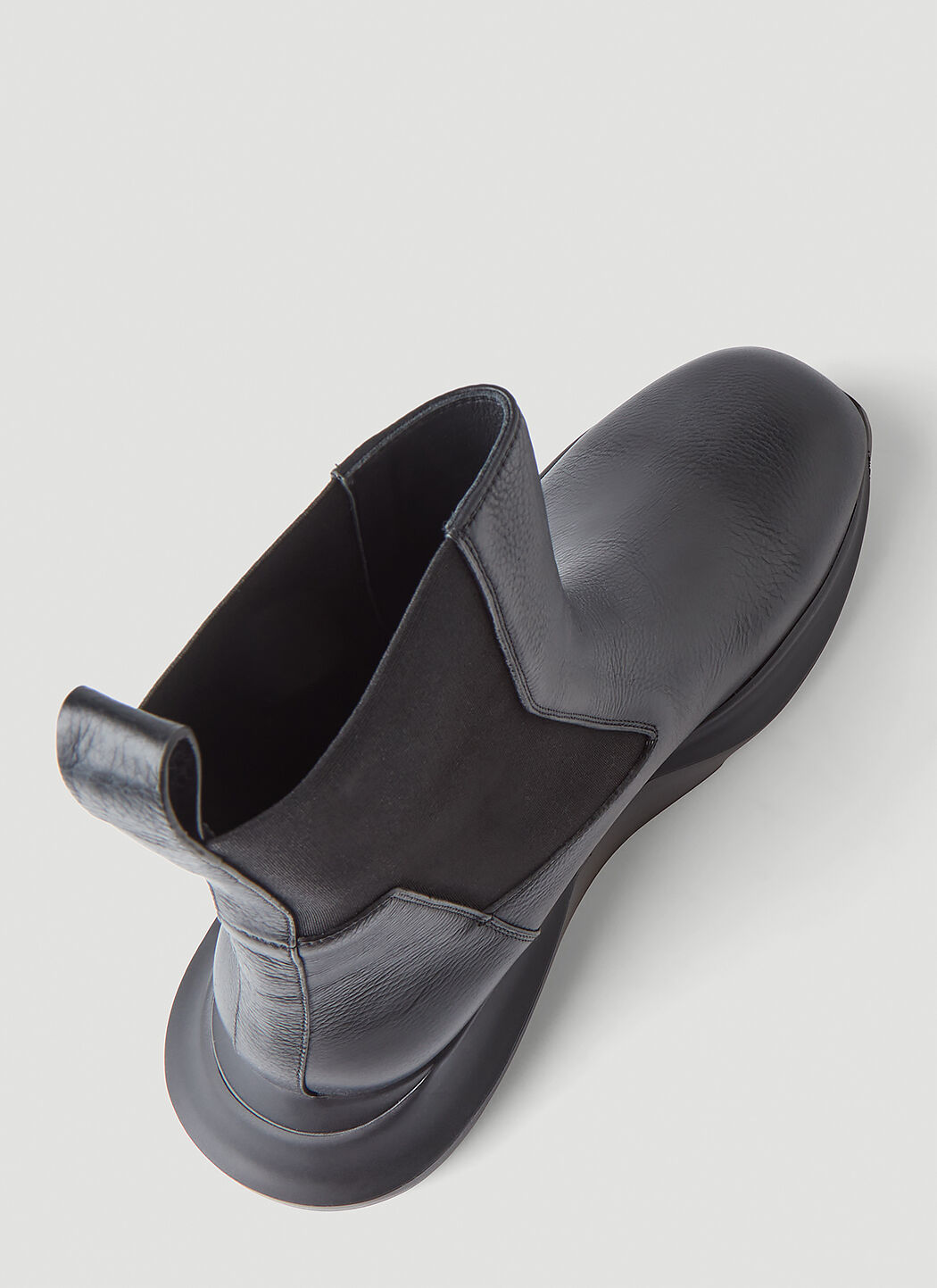 Rick Owens Geth Beatle Boots in Black | LN-CC