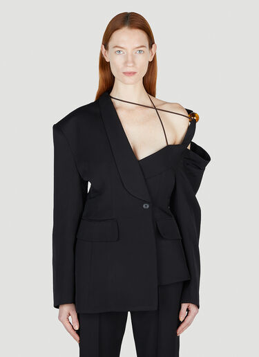 Jacquemus La Veste Baska Blazer Black jac0251002