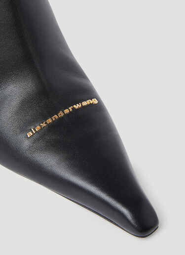 Alexander Wang 비올라 65 힐 부츠 블랙 awg0253032