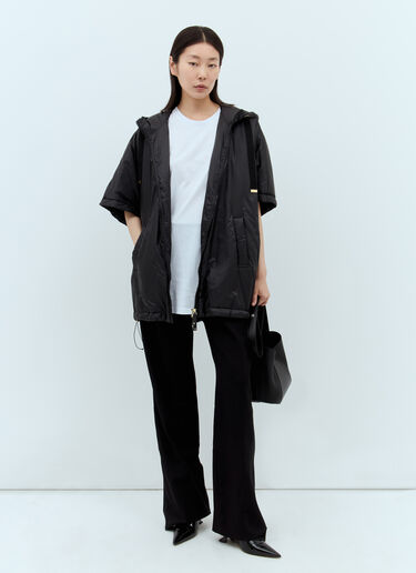 Water-Resistant Hooded Jacket Max Mara Water-Resistant Hooded Jacket Black max0257055
