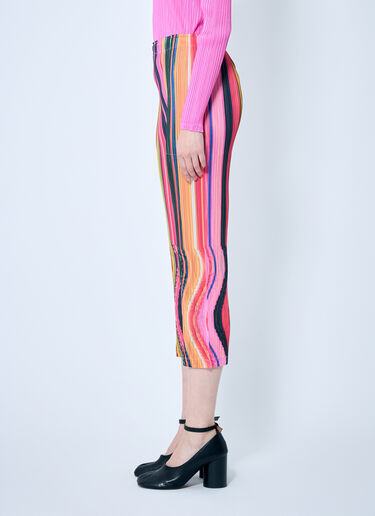 Pleats Please Issey Miyake Warp Pleated Pants Multicolour plp0259002