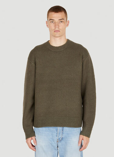 Acne Studios Knit Sweater Green acn0150004